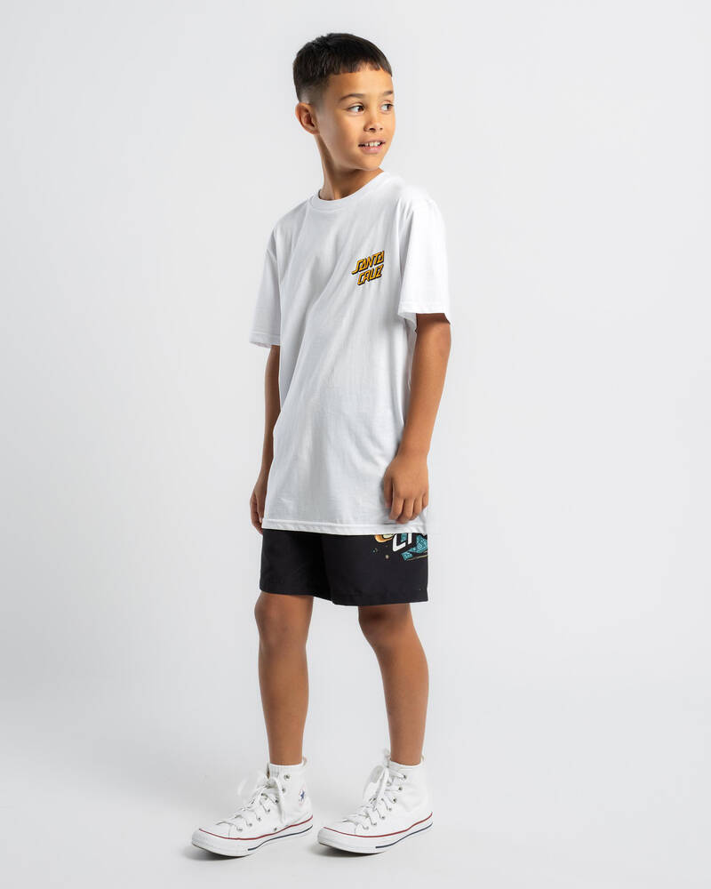 Santa Cruz Boys' Johnson Beast Dot Stack T-Shirt for Mens