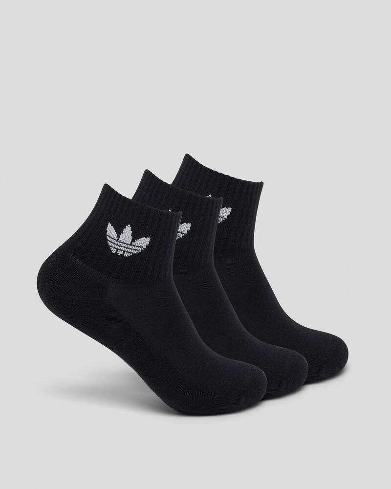 Adidas Toddlers' Mid Ankle Socks 3 Pack for Mens