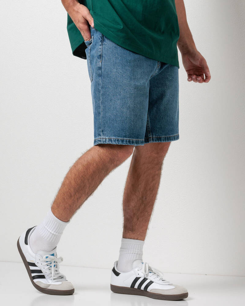 Thrills Slacker Denim Shorts for Mens
