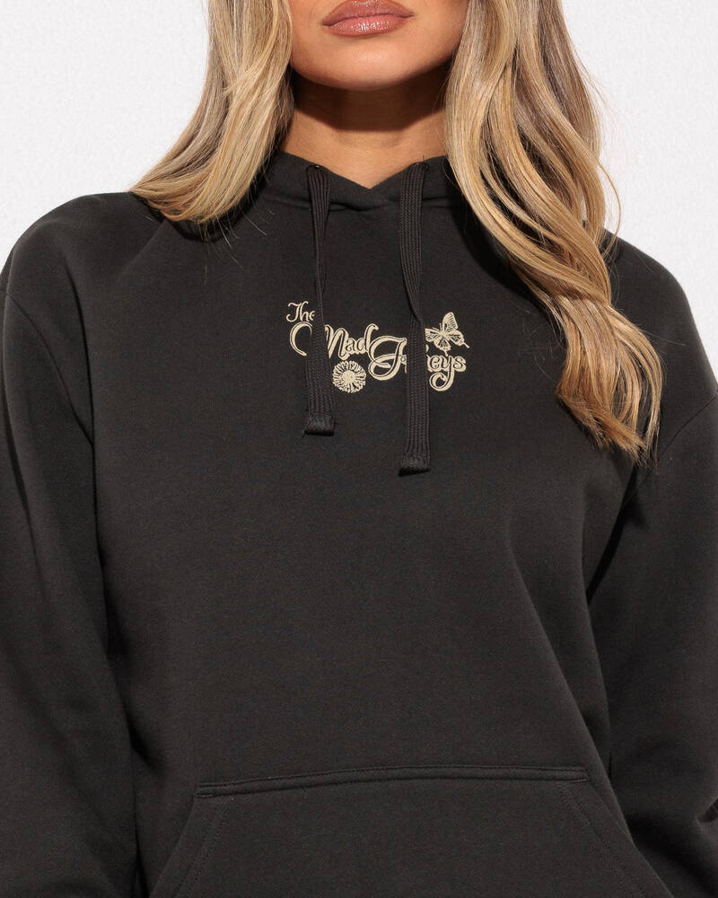 The Mad Hueys Butterfly Anchor Hoodie for Womens