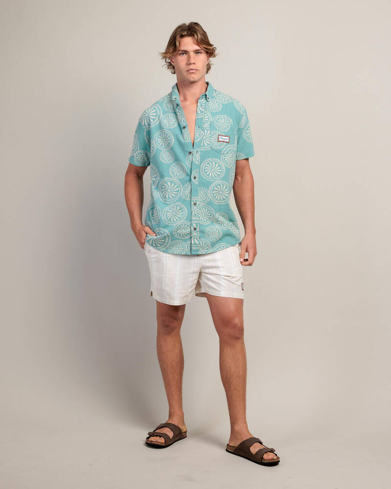 Rip Curl Mod Cali Short Sleeve Shirt for Mens
