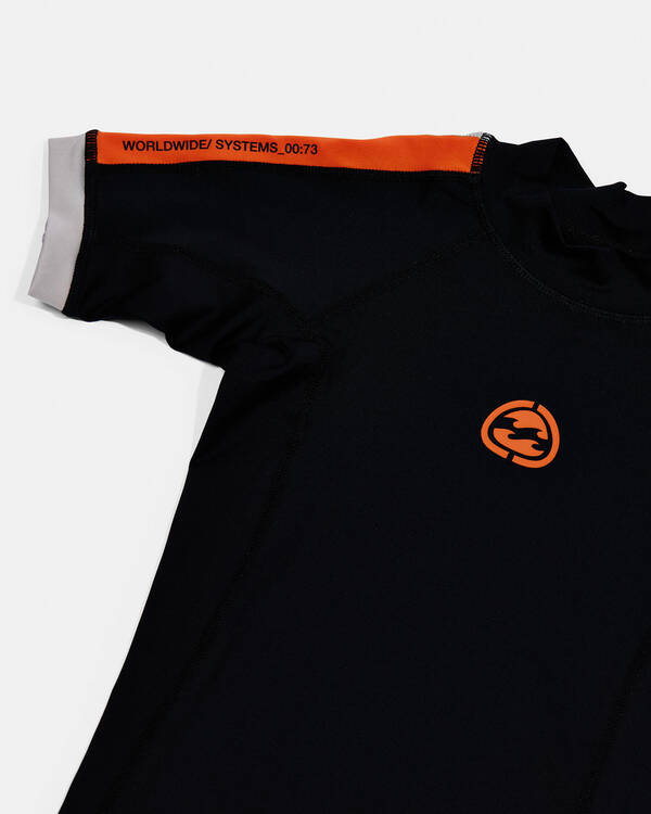 Billabong Toddlers' Spec 73 Short Sleeve Rash Vest for Mens