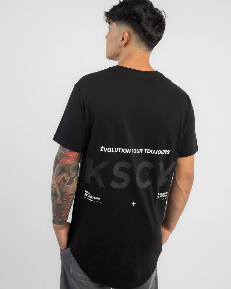 Kiss Chacey Cabrillo Dual Curved T-Shirt for Mens