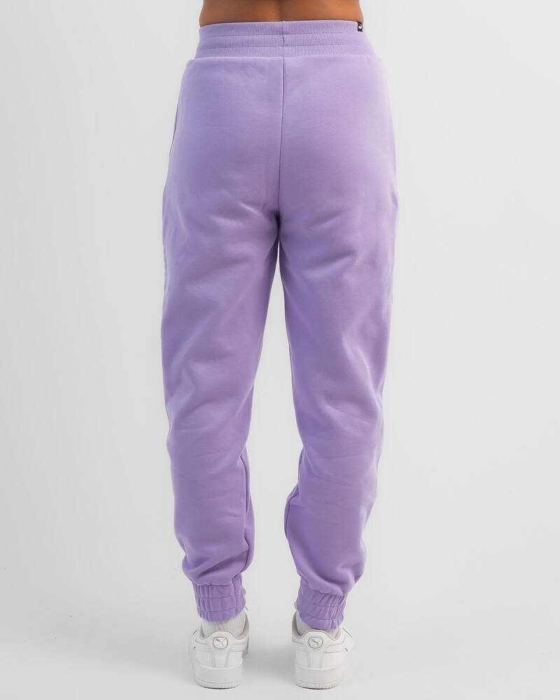 Puma Essential Embroidery Track Pants for Womens