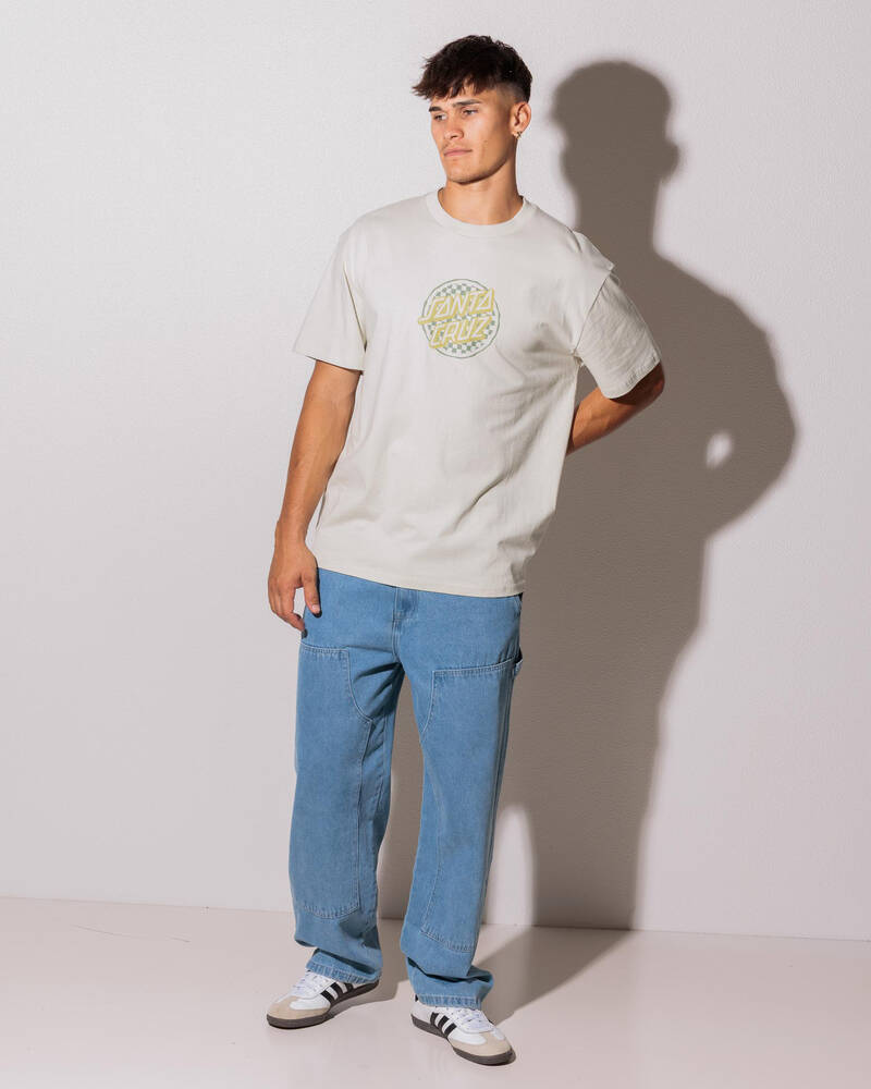 Santa Cruz Breaker Check Opus Dot T-Shirt for Mens