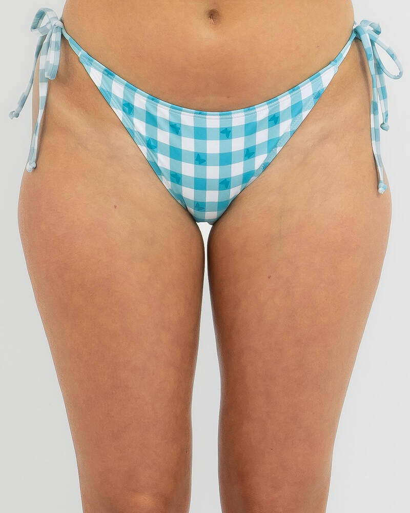 Kaiami Bobbi Tie Classic Bikini Bottom for Womens