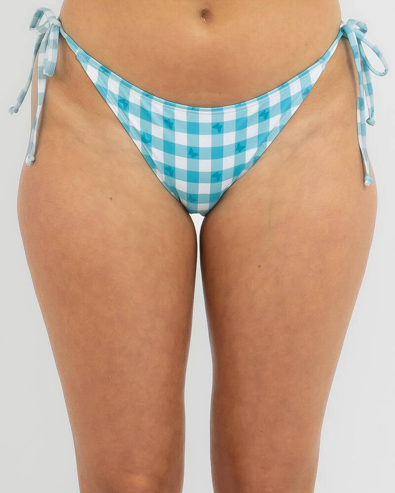 Kaiami Bobbi Tie Classic Bikini Bottom for Womens