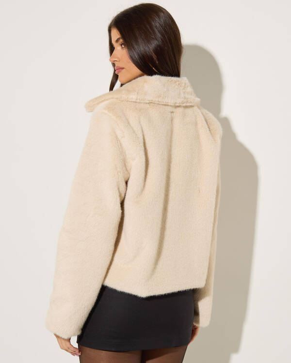 Ava And Ever Coco Faux Fur Jacket for Womens