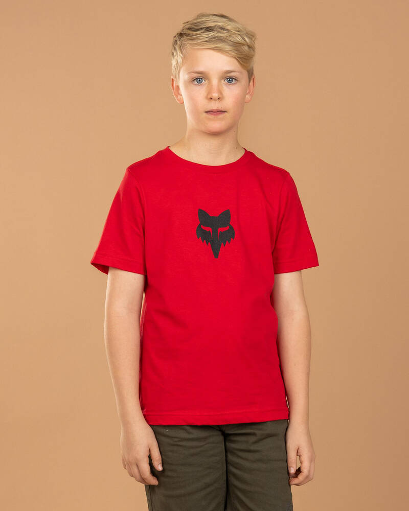 Fox Boys' Fox Head T-Shirt for Mens