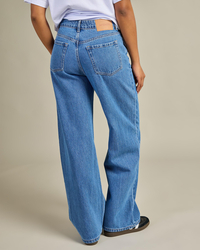 Afends Bella Wide Leg Baggy Jean for Womens image number null