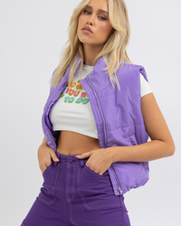 Thanne Ski Baby Puffer Vest for Womens image number null