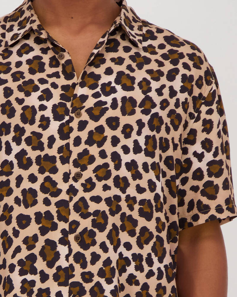 Lucid Jungle Short Sleeve Shirt for Mens
