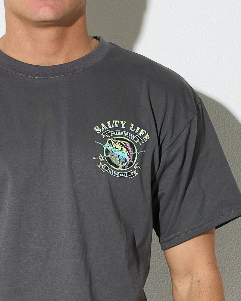 Salty Life Fresh Catch Surf T-Shirt for Mens