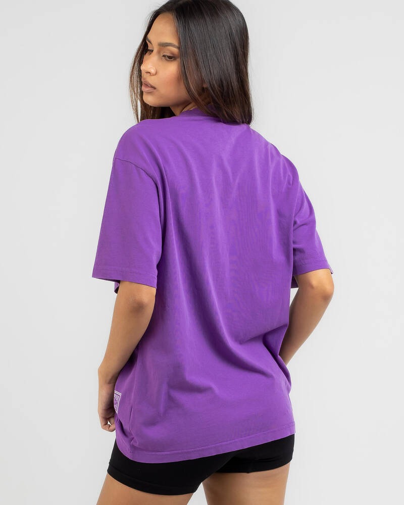 Mitchell & Ness Los Angeles Lakers Inline Stack T-Shirt for Womens