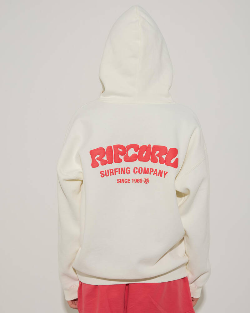Rip Curl Surf Puff Heritage Hoodie for Womens