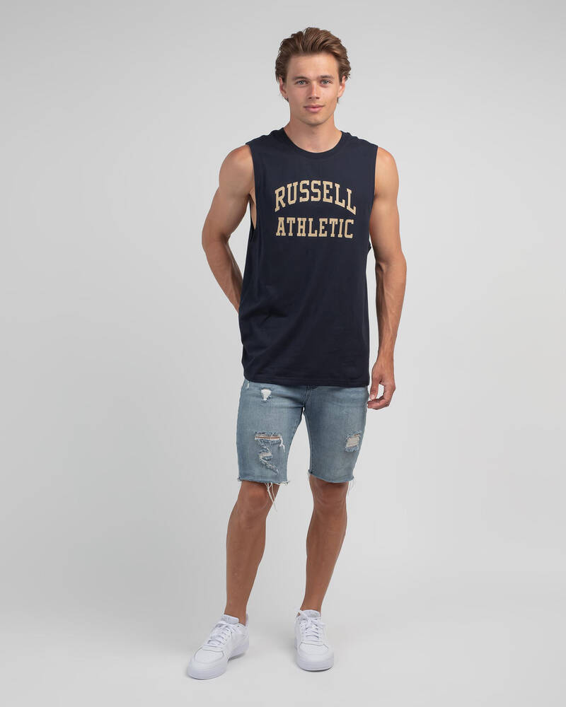 Russell Athletic Russell Arch Logo Muscle Tank for Mens