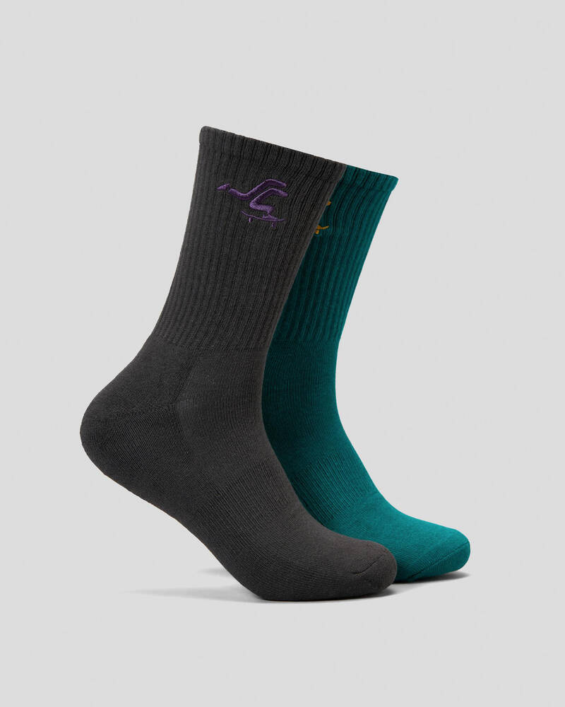Santa Cruz Pusher Socks 2 Pack for Mens