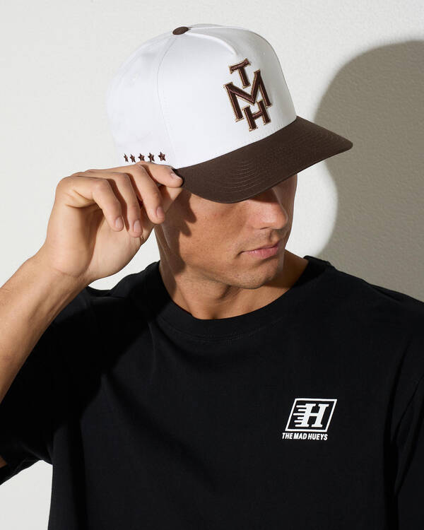New Hueys Twill Snapback Cap