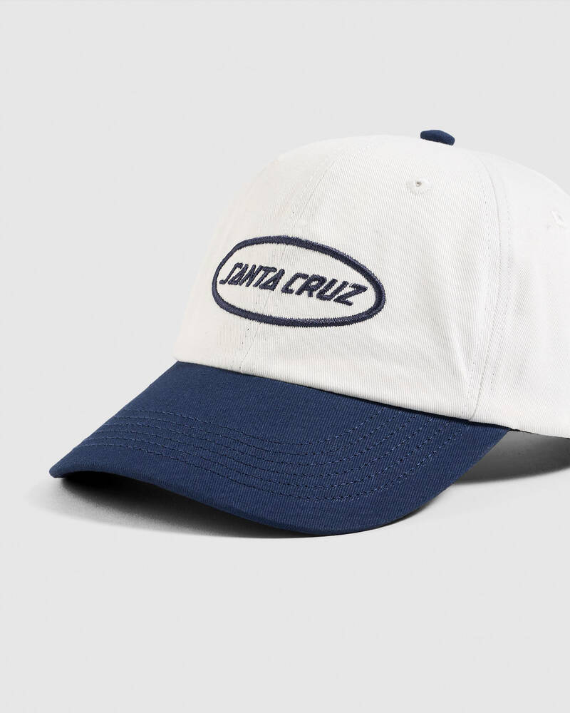 Santa Cruz Slam Oval Strip Dad Cap for Mens