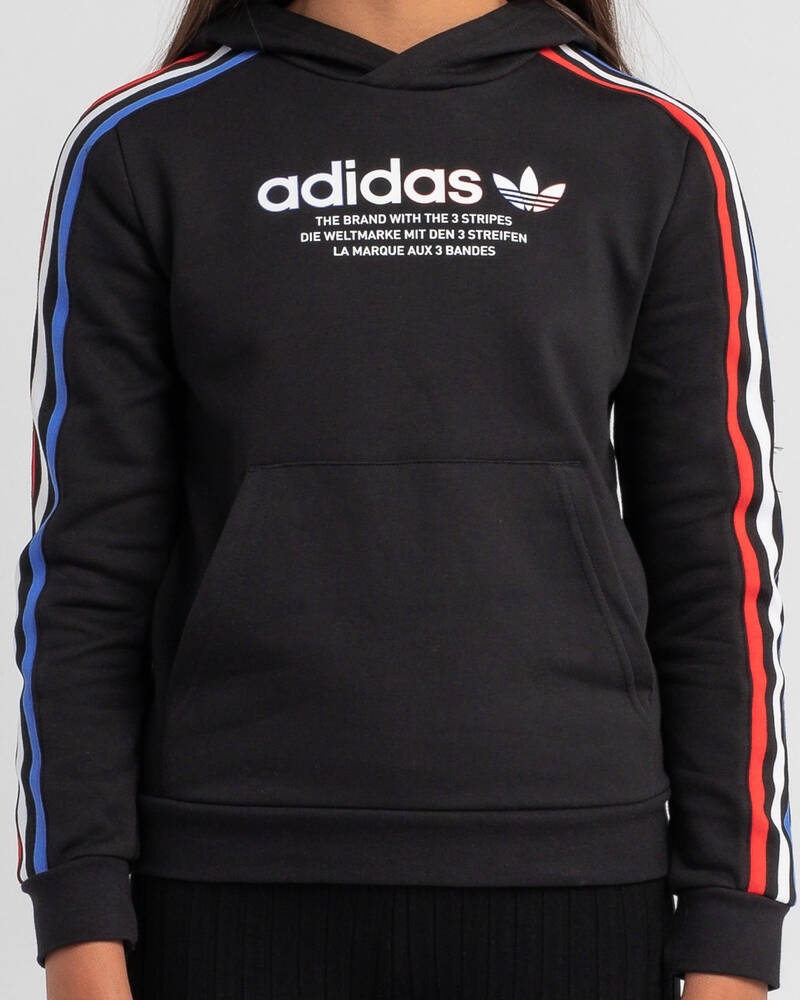 adidas Girls' Adicolour Hoodie for Womens