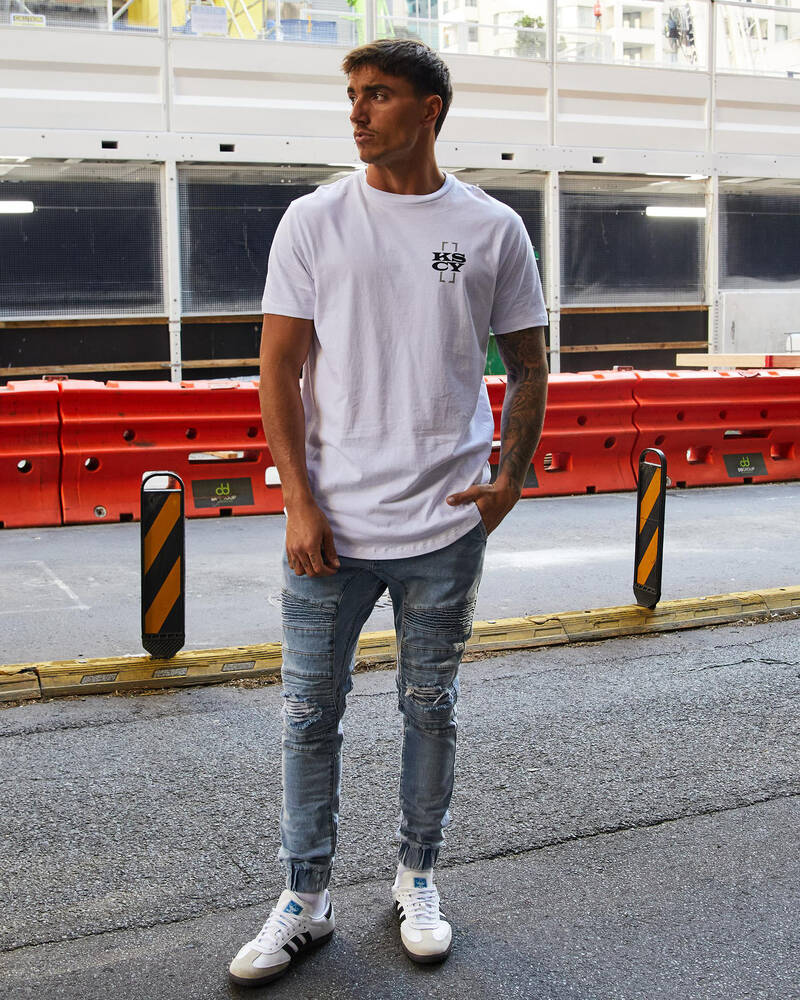 Kiss Chacey Redemption Dual Curved T-Shirt for Mens