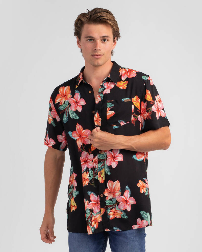 Skylark Floral Short Sleeve Shirt for Mens