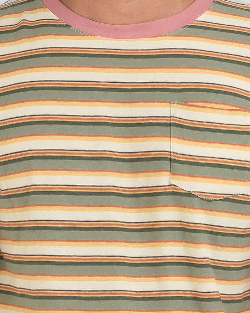 The Critical Slide Society Lewie Stripe T-Shirt for Mens