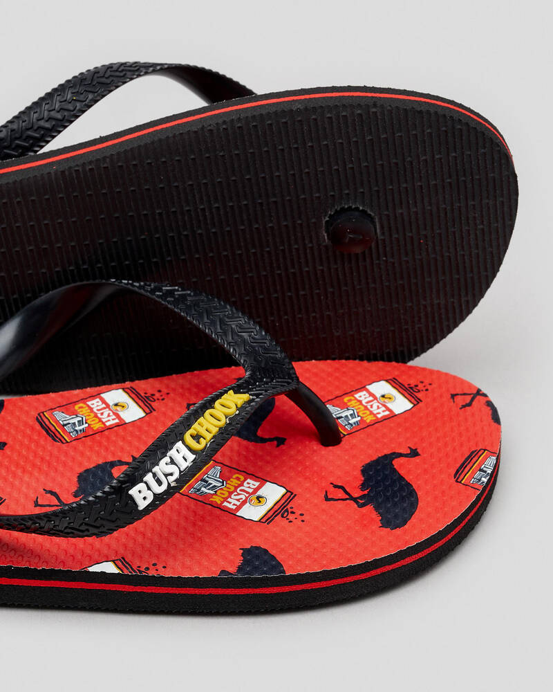 Bush Chook Filthy Chook Thongs for Mens