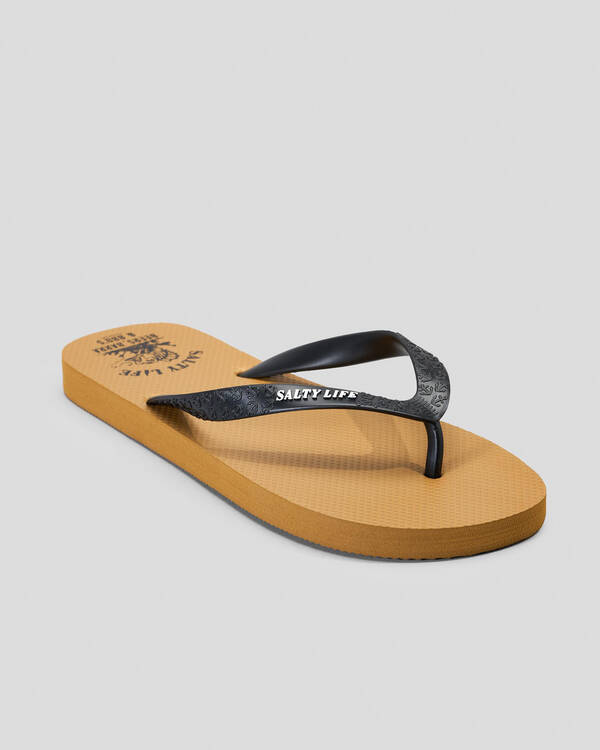 Salty Life Trifecta Thongs for Mens