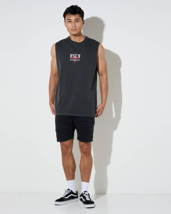 Kiss Chacey Raze Denim Shorts for Mens