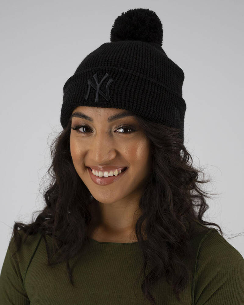 New Era NY Yankees Pom Beanie for Womens