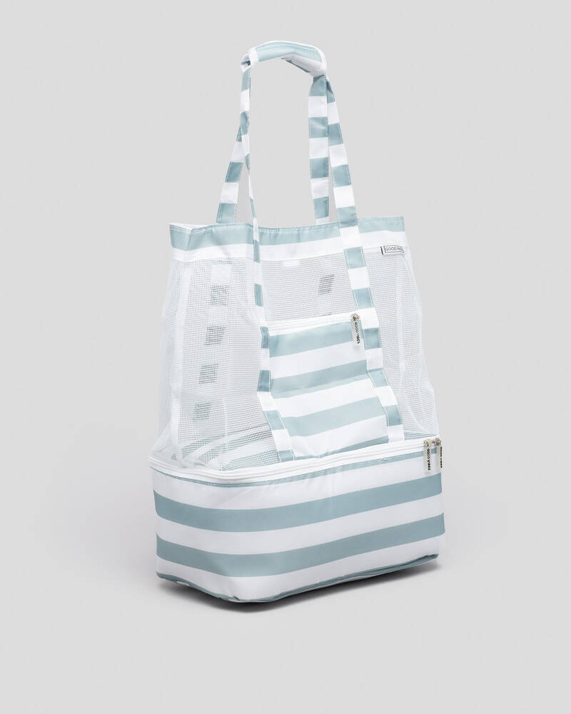Get It Now Hamptons Mesh Beach Cooler Bag for Womens