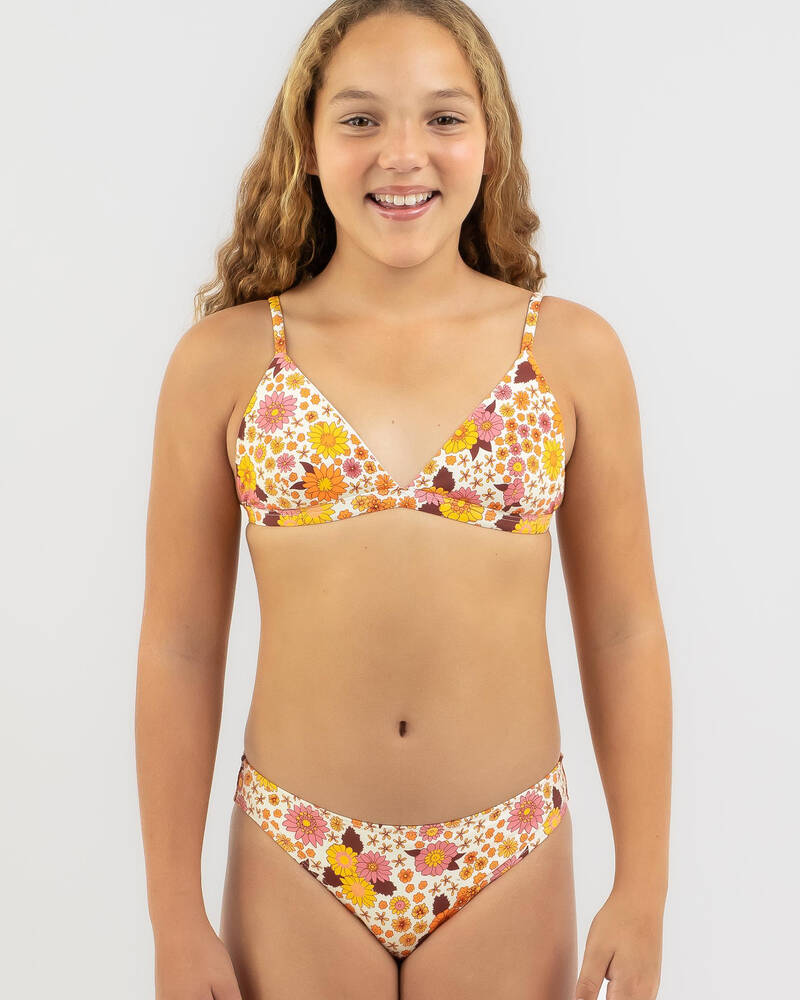 Topanga Girls' Dharma Triangle Bikini Set for Womens