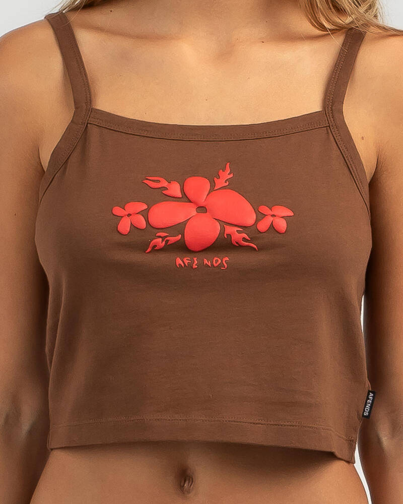 Afends Island Recycled Singlet for Womens