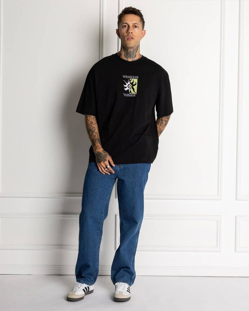 Wrangler Slacker Relaxed Straight Jeans for Mens