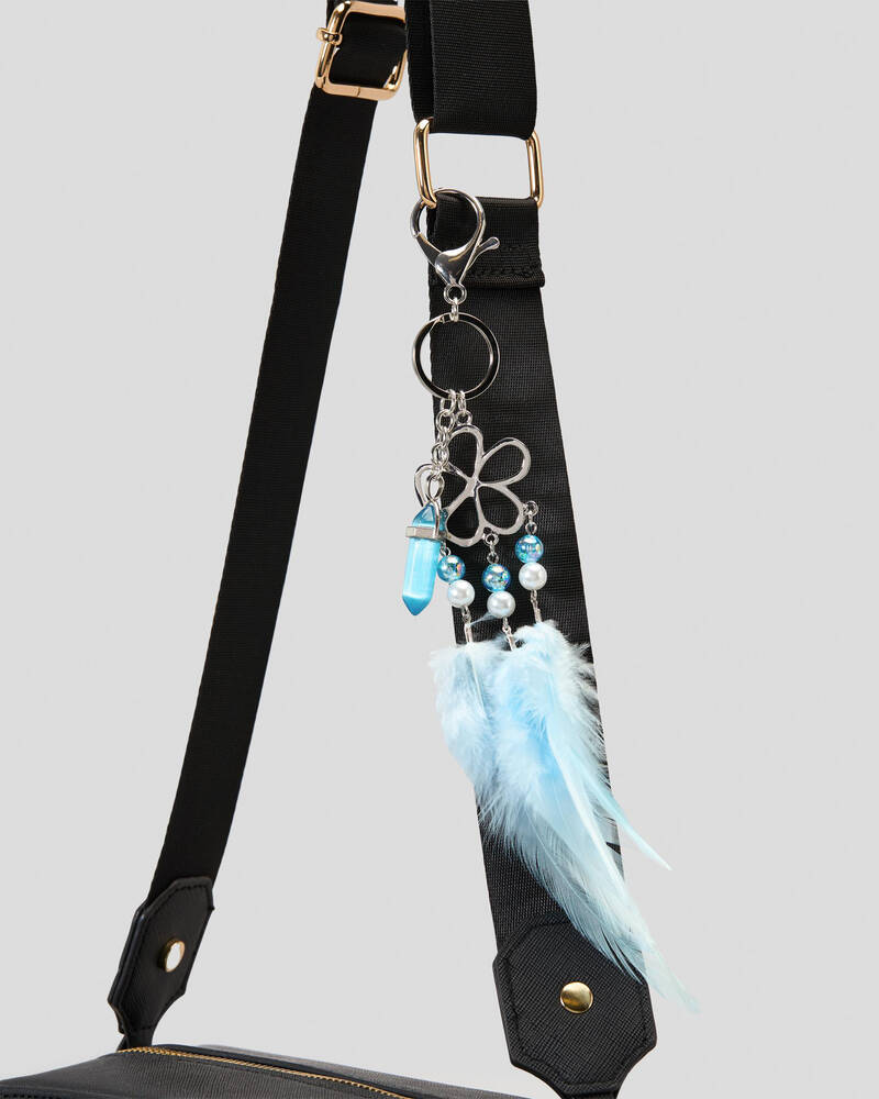 Karyn In LA Floral Small Bag Charm for Womens