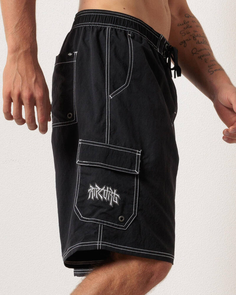 Rip Curl Liquid Trips Cargo Volley Board Shorts for Mens