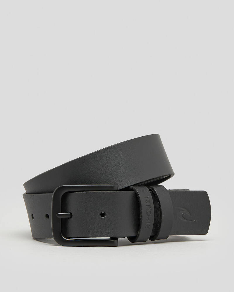 Rip Curl Cut Down Leather Belt for Mens