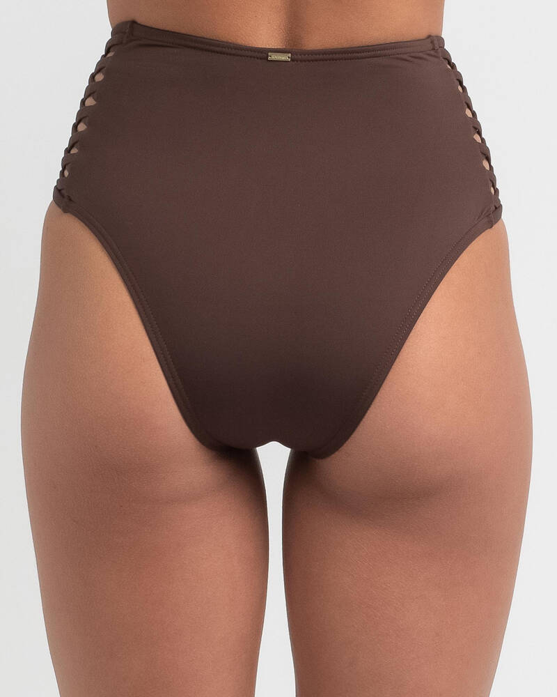 Kaiami Mika High Waisted Bikini Bottom for Womens