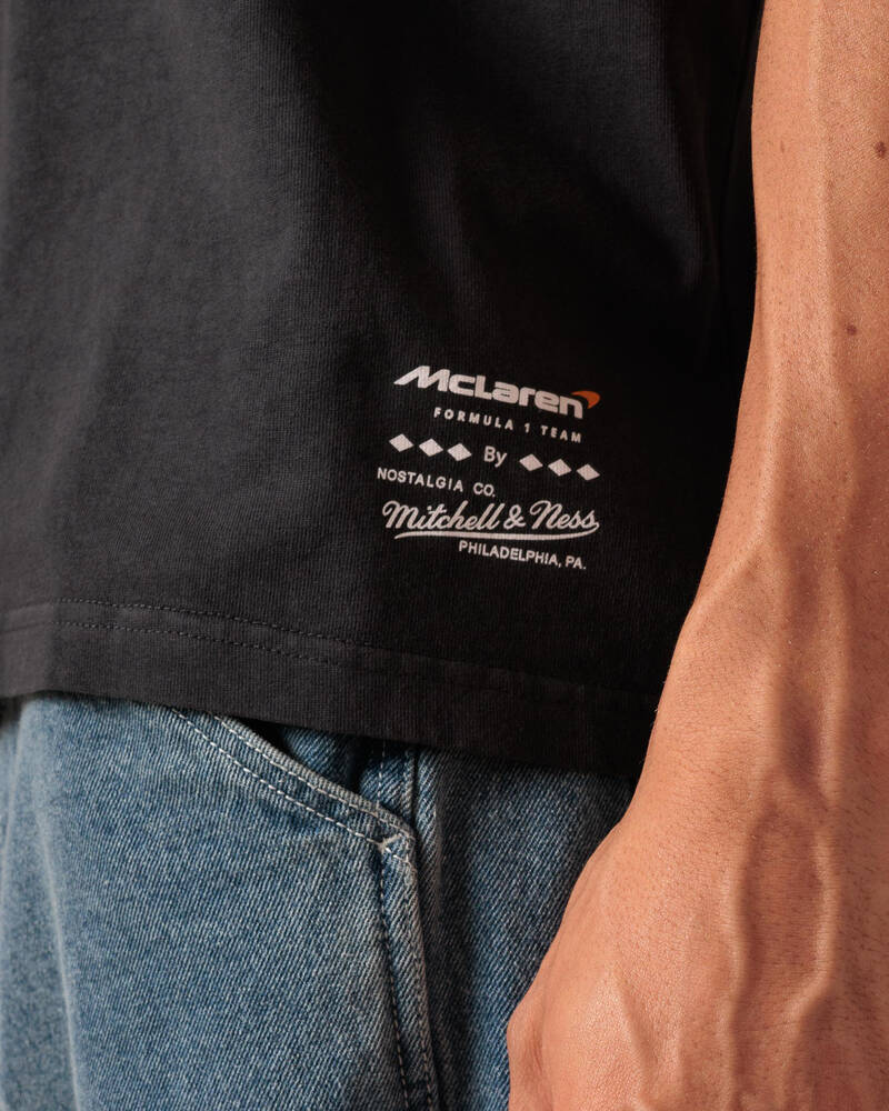 Mitchell & Ness McLaren Apex Crop T-Shirt for Mens