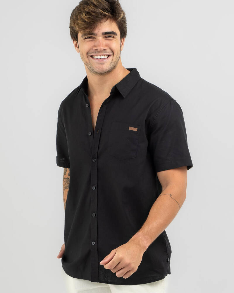 Skylark Hemp Short Sleeve Shirt for Mens