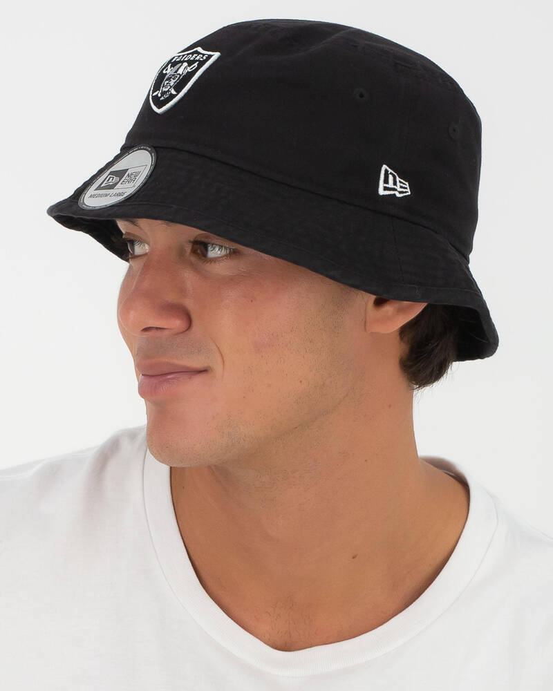 New Era Las Vegas Raiders Washed Bucket Hat for Mens