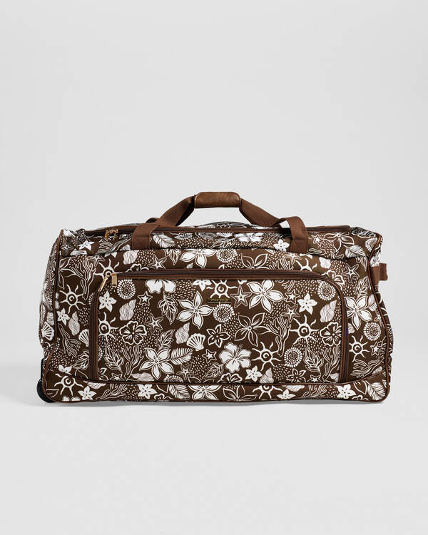 Mooloola Coconut Cove Large Wheeled Travel Bag for Womens