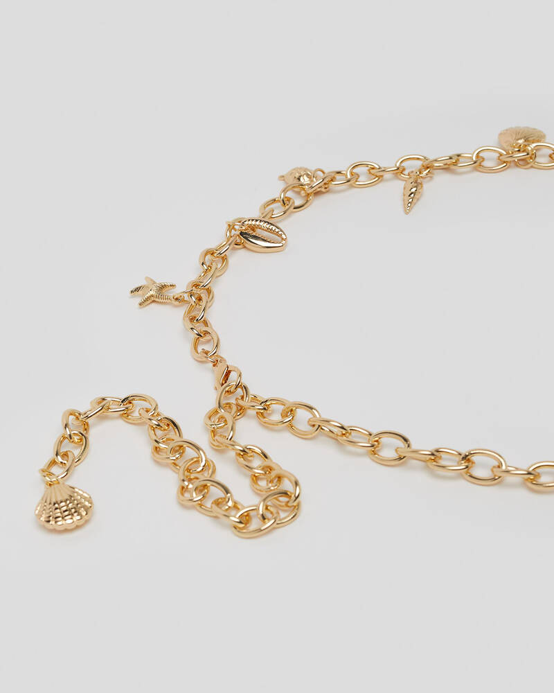 Mooloola Hawaii Chain Belt for Womens