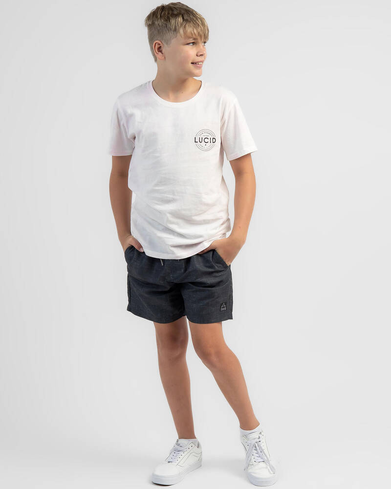 Lucid Boys' Coded Mully Shorts for Mens