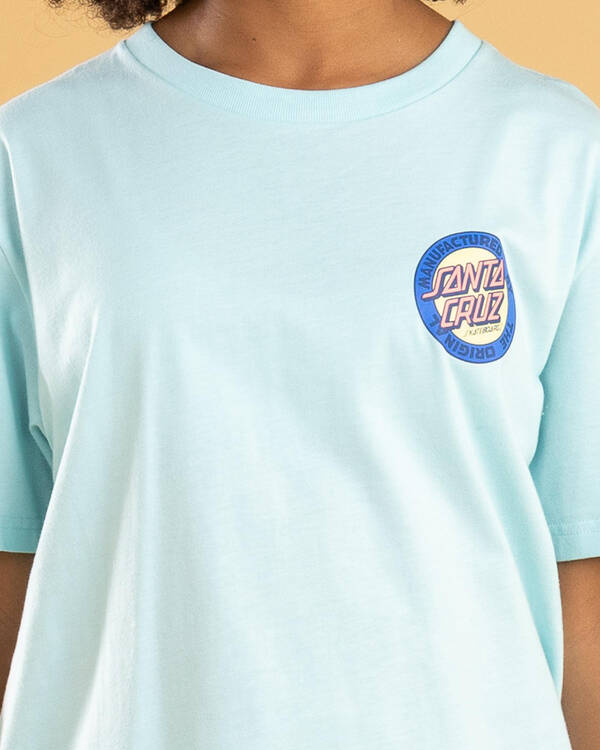 Santa Cruz Girl's MFG Retro Dot Reverse T-Shirt for Womens