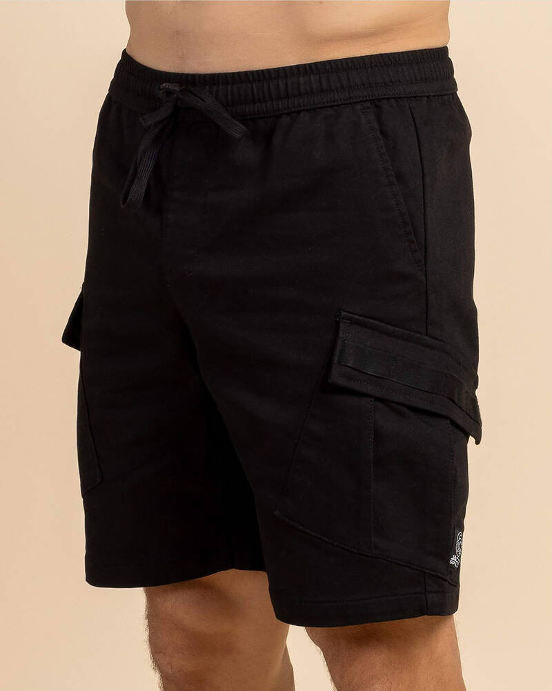 Jacks Edition Elastic Waist Shorts for Mens