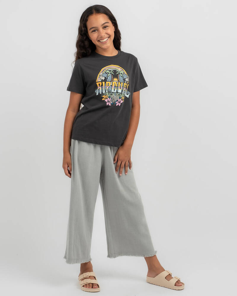 Rip Curl Girls' Block Party T-Shirt for Womens
