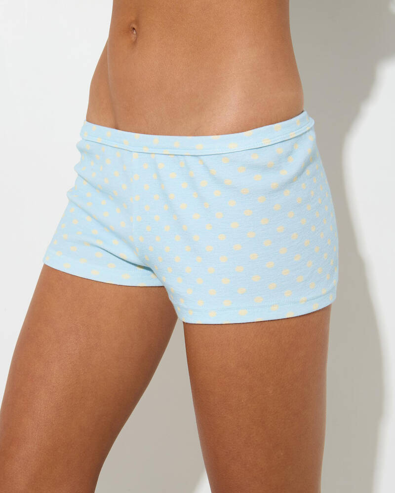 Malibu Lounge Di Laurentis Booty Short for Womens