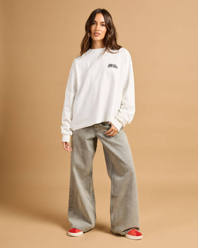 Dr Denim Lily Long Sleeve T-Shirt for Womens